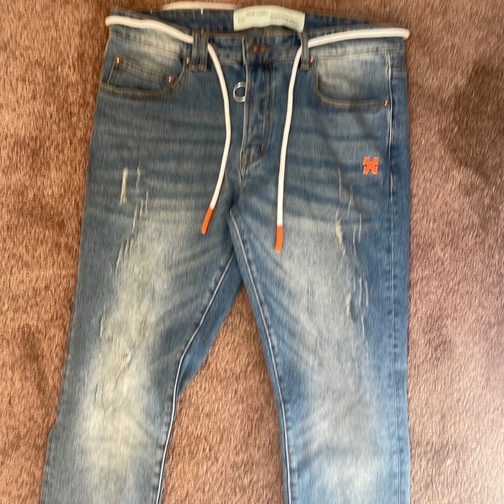 Off white jeans